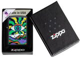 Zippo Black Light Eye Design Black Matte 49699