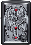 Zippo Anne Stokes Gothic Guardian Emblem 49755