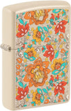 Zippo Vintage Floral Design Flat Sand 49770