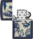 Zippo Nautical Design Navy Matte 49774