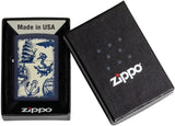 Zippo Nautical Design Navy Matte 49774