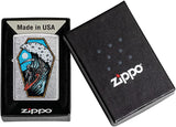 Zippo Reaper Surfer Design Street Chrome 49788