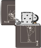 Zippo Windy Card Design Black Ice 49797