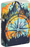 Zippo Compass Mountain Design 540 Color Glow in The Dark 49805