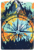 Zippo Compass Mountain Design 540 Color Glow in The Dark 49805