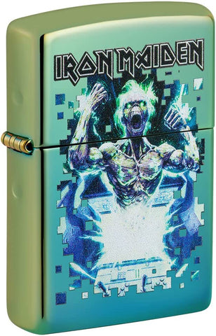 Zippo Iron Maiden High Polish Teal 49816