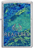 Zippo Realtree Wav3 Design Street Chrome 49817