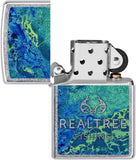 Zippo Realtree Wav3 Design Street Chrome 49817