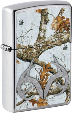 Zippo Realtree Edge Colors Design Street Chrome 49818