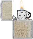 Zippo Jack Daniel's Logo Street Chrome 49833