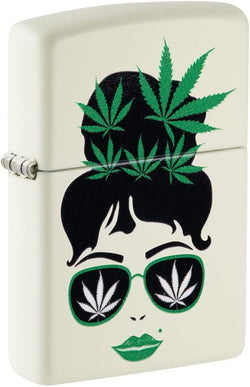 Zippo Girl Design Glow in The Dark 49837