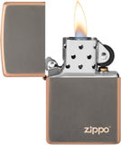 Zippo Rustic Bronze Zippo Logo 49839ZL