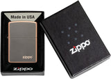 Zippo Rustic Bronze Zippo Logo 49839ZL