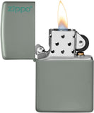 Zippo Classic Sage Zippo Logo 49843ZL