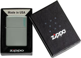 Zippo Classic Sage Zippo Logo 49843ZL