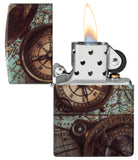 Zippo Compass World Map 540 Color Matte 49916