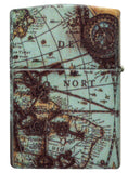 Zippo Compass World Map 540 Color Matte 49916