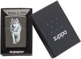 Zippo Wolf Black Ice 769