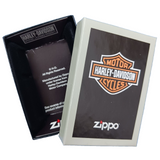 Zippo Harley-Davidson Logo on Ace of Spades High Polish Chrome 28688