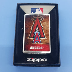 Zippo Mlb Angels Brushed Chrome 200-70902