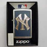 Zippo MLB New York Yankees Bling Street Chrome 24171