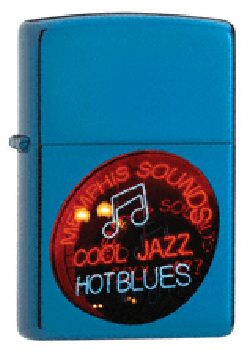 Zippo Jazzin’ Blues Sapphire 21094
