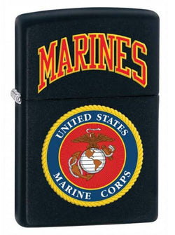 Zippo US Marines Black Matte 218.539