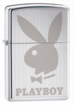 Zippo Playboy Bunny Vertical High Polish Chrome 24308