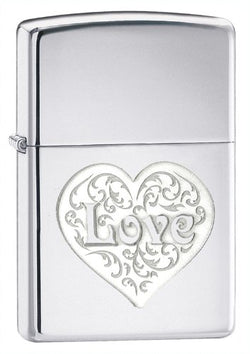 Zippo Love Pocket Lighter 24459