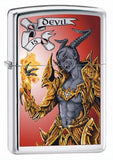 Zippo Tarot Card Devil High Polish Chrome 24487