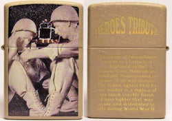 Zippo Heroes Tribute Cashmere Crackle 24488
