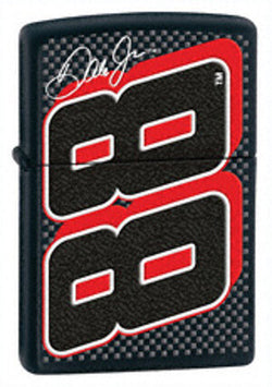Zippo Dale Earnhardt Jr 88 Side Black Matte 24693