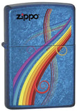 Zippo Rainbow Cerulean 24806