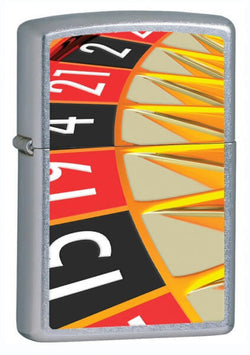 Zippo Roulette Wheel Street Chrome 24887