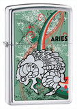 Zippo Zodiac Aries High Polish Chrome 24931