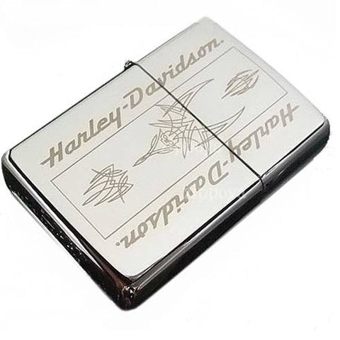 Etched Logo Zippo Lighter