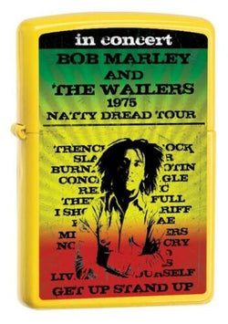 Zippo Bob Marley and The Wailers Lemon Matte 24993