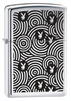 Zippo Playboy High Polish Chrome Lighter 28075