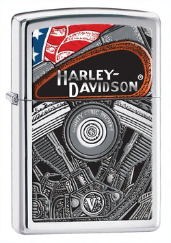 Zippo H-D Engine Pocket Lighter 28081