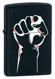 Zippo Fist Black Matte 28141