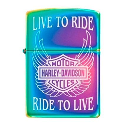 Zippo Harley Live To Ride Lighter 28248