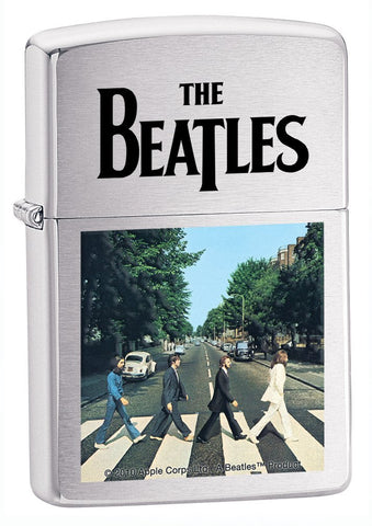 Zippo The Beatles Abbey Road Chrome Zippo Lighter 28255