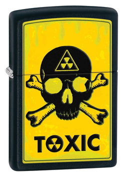Zippo Black Matte Toxic Lighter 28310