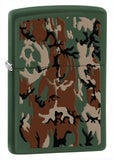 Zippo Green Matte Camo 28330