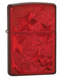 Zippo Iced Stars Candy Apple Red 28339