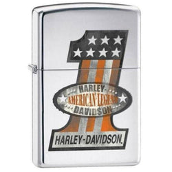 Zippo Harley Davidson No. 1 American Legend High Polished Chrome 28352