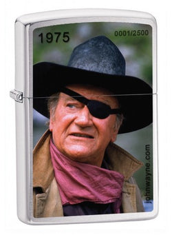 Zippo Limited John Wayne The Duke Brushed Chrome 28376