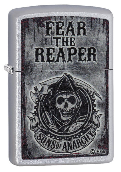 Zippo Sons of Anarchy Fear the Reaper Satin Chrome 28502