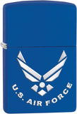 Zippo Air Force Royal Blue Matte 28509