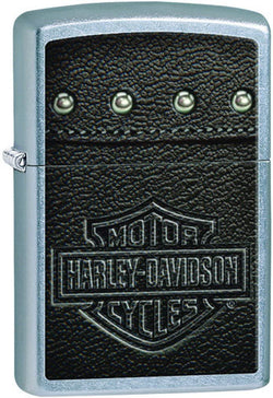Zippo H-D Lighter, Street Chrome 28616